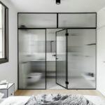 Drzwi szklane do łazienki