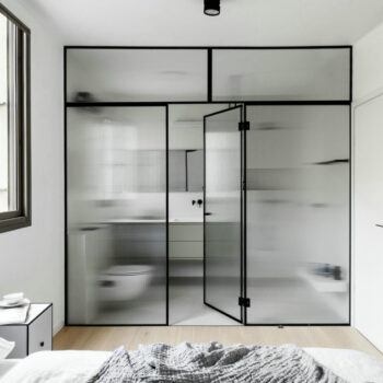 Drzwi szklane do łazienki